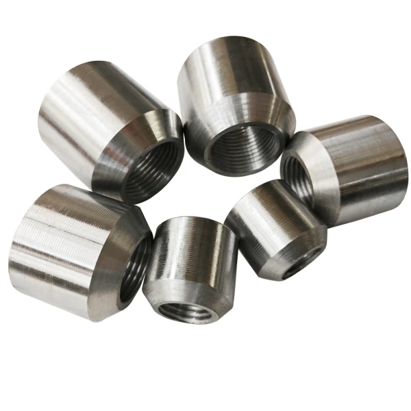 Factory Customized Stainless Steel Pipe Fitting 1/2 In. Threaded NPT Half Coupling suppliers