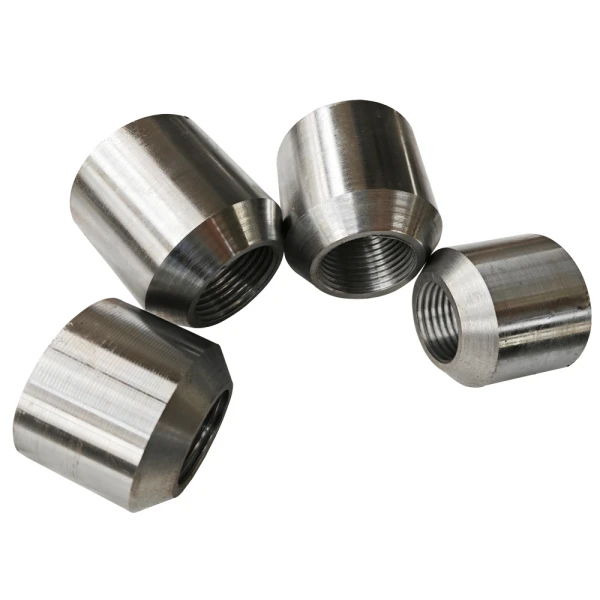 Factory Customized Stainless Steel Pipe Fitting 1/2 In. Threaded NPT Half Coupling factory